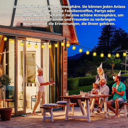 Freistehende Gartenbeleuchtungssäulen für die Terrasse Masthalterung für Lichterketten Zaunmast