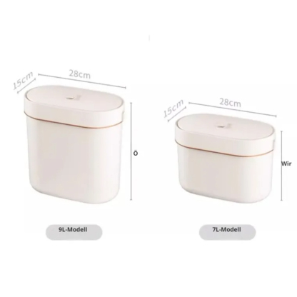 Haushaltsmülleimer für die Wandmontage Küche Bad Toilette 