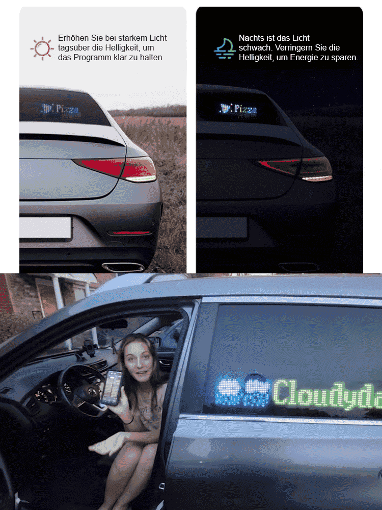 LKW-Teufelsaugenlicht-Auto-LED-Autoaufkleber