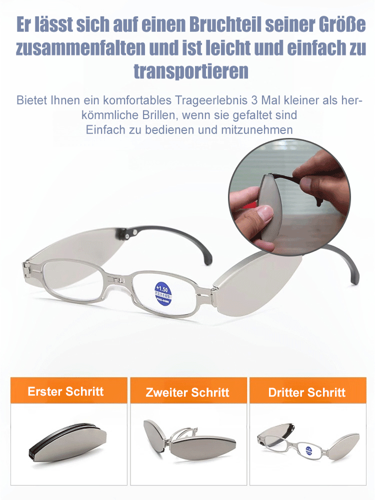 Ultraleichtes 3-teiliges faltbares Presbyop