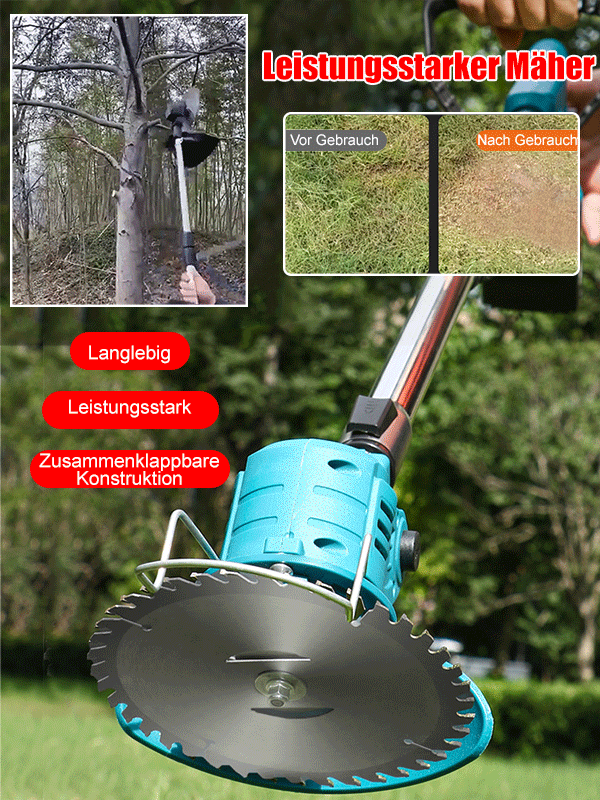 [Neues Upgrade] Klappbarer bürstenloser Unkrautstecher