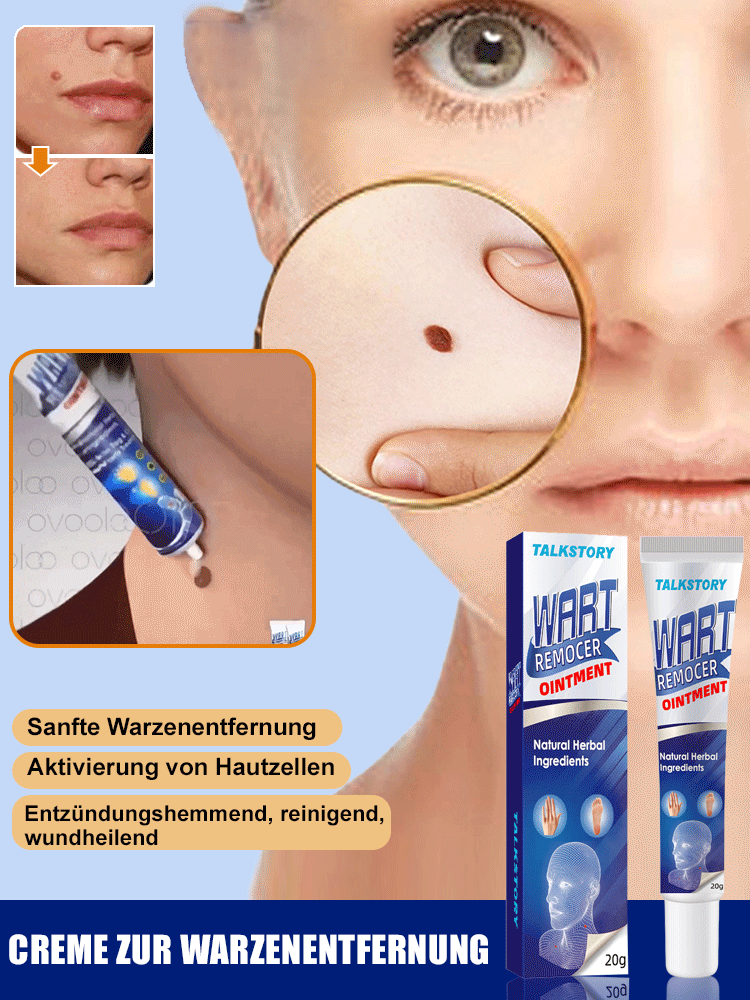 Creme zur Warzenentfernung