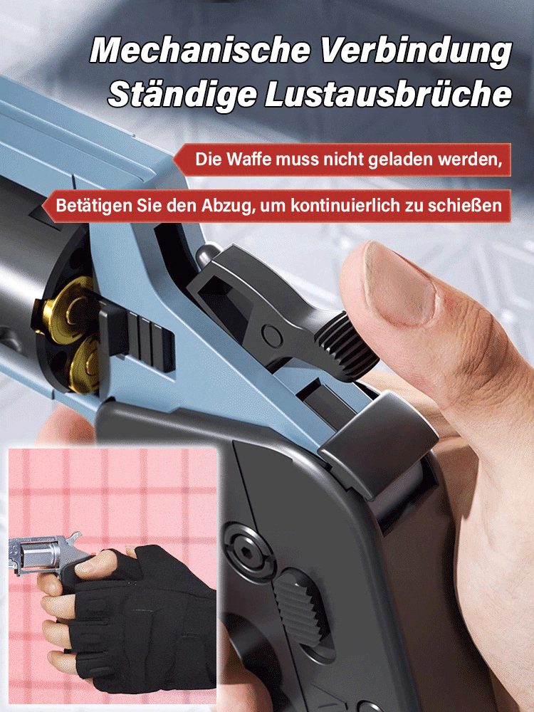 Klappbarer Revolverwerfer