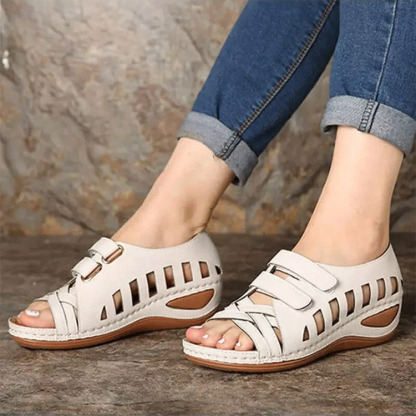 Peep Toe Sandalen