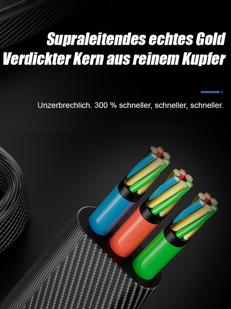 4-in-1-Superschnelllade-Datenkabel
