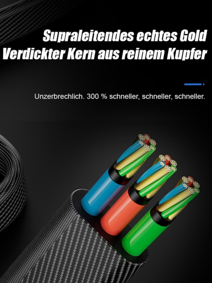4-in-1-Superschnelllade-Datenkabel