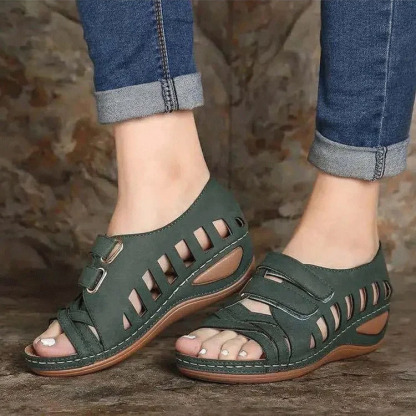 Peep Toe Sandalen