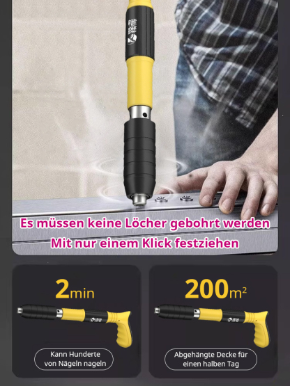 Tragbare, arbeitssparende Nagelpistole