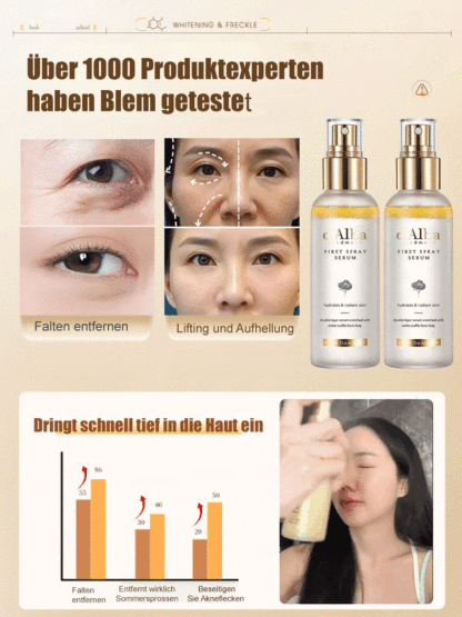 Antioxidatives und Anti-Aging-Spray mit A-Klasse-Weißen Trüffeln