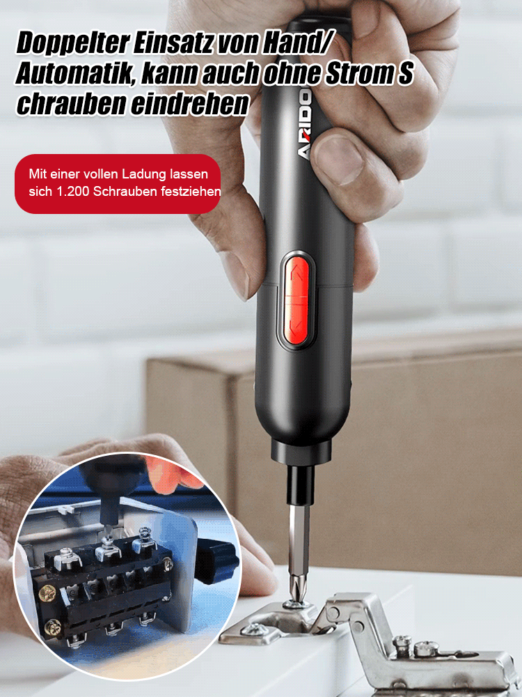 Multifunktionaler elektrischer Haushaltsschraubendreher-Satz