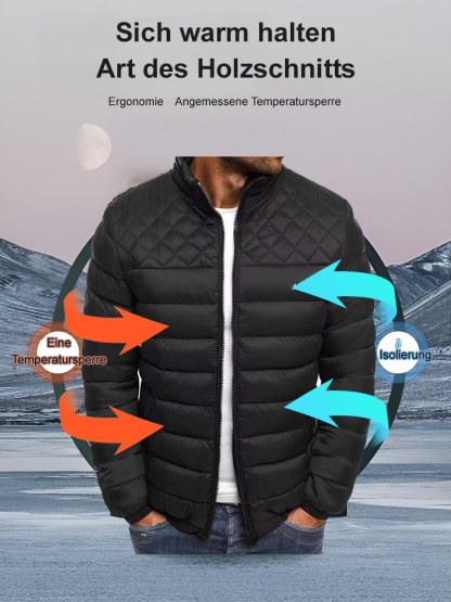 Klassische, vielseitige Herren-Baumwolljacke