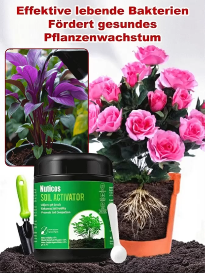 Bodenaktivator｜Verbessert verdichteten Boden, stärkt Wurzeln, universell für Garten