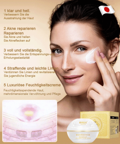 Kollagenfüllende Creme zur Revitalisierung der Haut