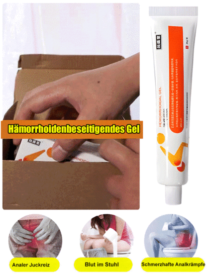 Gel für kalte Kompressen gegen Hämorrhoiden