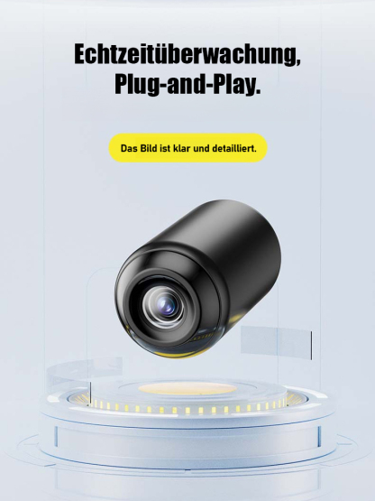 🎥Mini-WLAN-Fernüberwachungskamera, 🤳Handy-Fernbedienung, hochauflösendes Bild