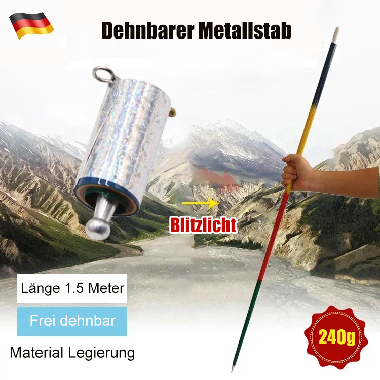 Dehnbarer Metallstab