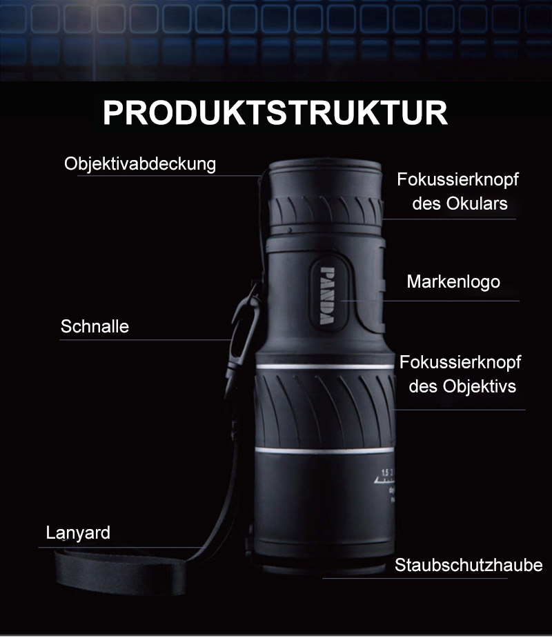 Digitales Nachtsicht-High-Definition-Teleskop