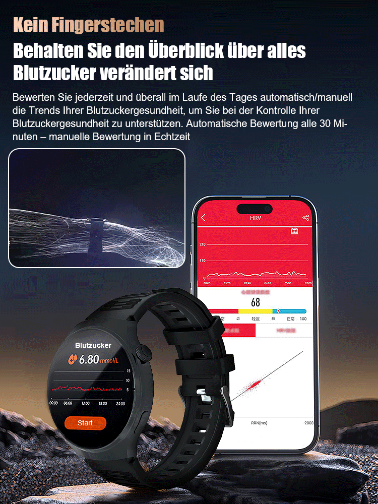 Blutzucker- und Blutfettüberwachung