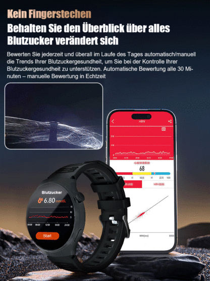 Blutzucker- und Blutfettüberwachung