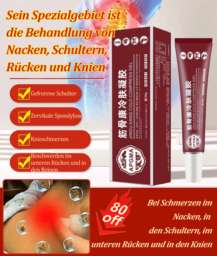Muskel- und Skelettpflege Kühlgel