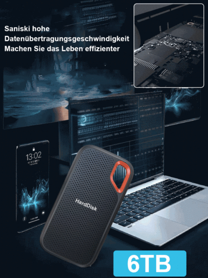 Mobile Hochgeschwindigkeits-Solid-State-Festplatte