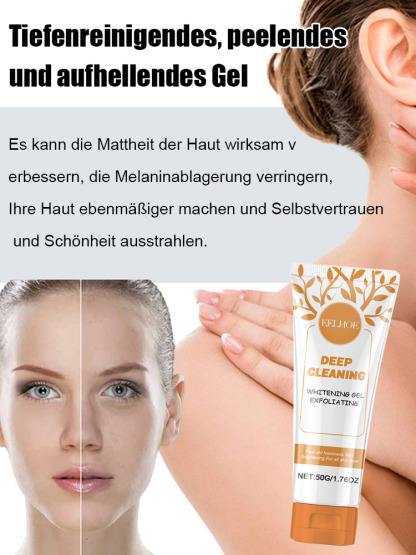 Orangen-Gesichtspeeling-Gel