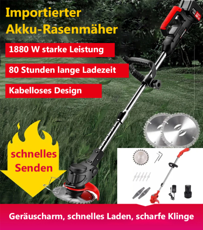 Elektrischer Rasenmäher mit Lithiumbatterie