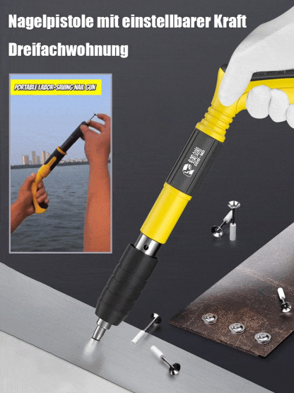 Tragbare, arbeitssparende Nagelpistole