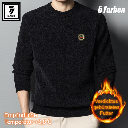 Warmer Chenille-Kaschmir-Pullover