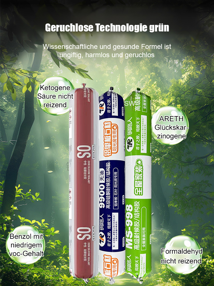 【Garantiert 30 Jahre wasserdicht】Neutrales Silikonabdichtungsmittel mit wasserdichter Versiegelung