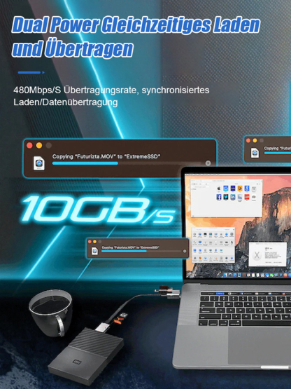 4-in-1-Superschnelllade-Datenkabel
