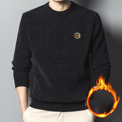 Warmer Chenille-Kaschmir-Pullover