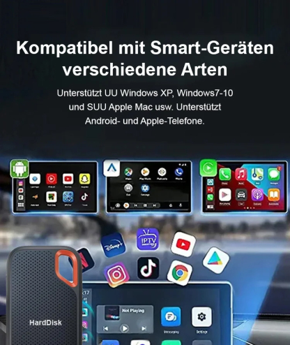 Mobile Hochgeschwindigkeits-Solid-State-Festplatte