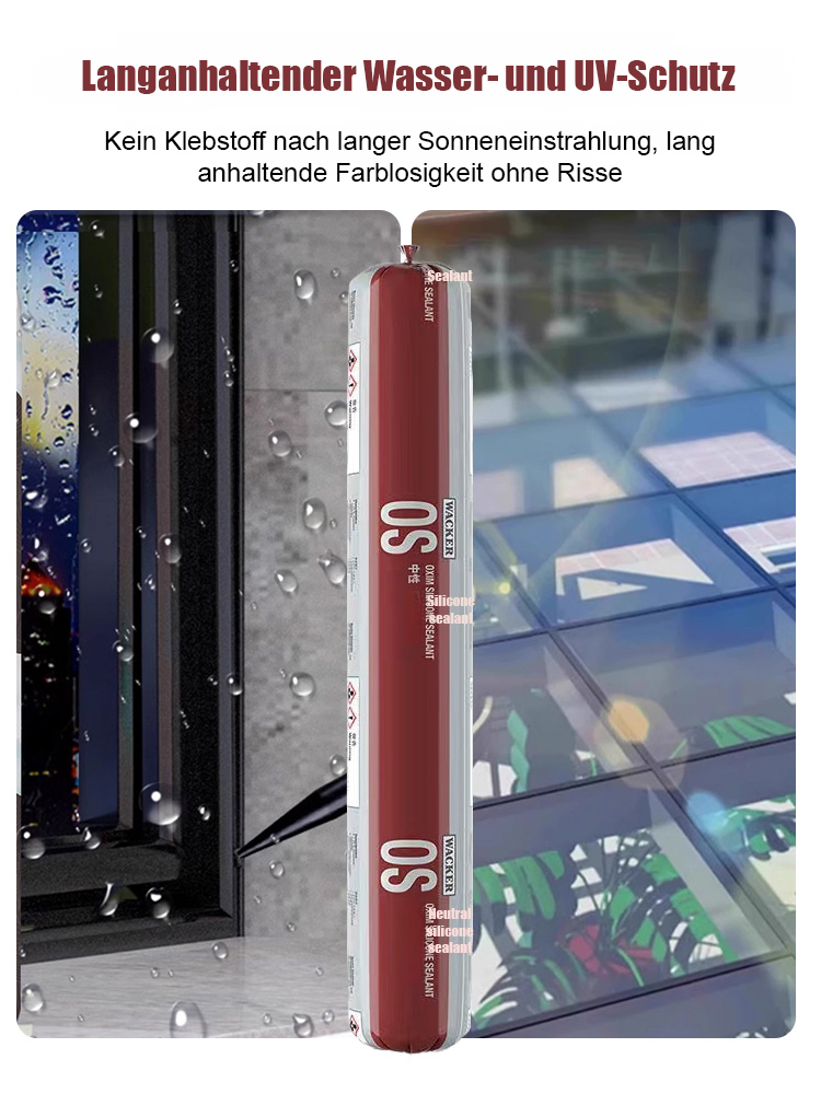 【Garantiert 30 Jahre wasserdicht】Neutrales Silikonabdichtungsmittel mit wasserdichter Versiegelung