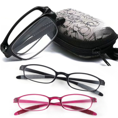 Neue faltbare Brille gegen Blaulicht und Presbyopie