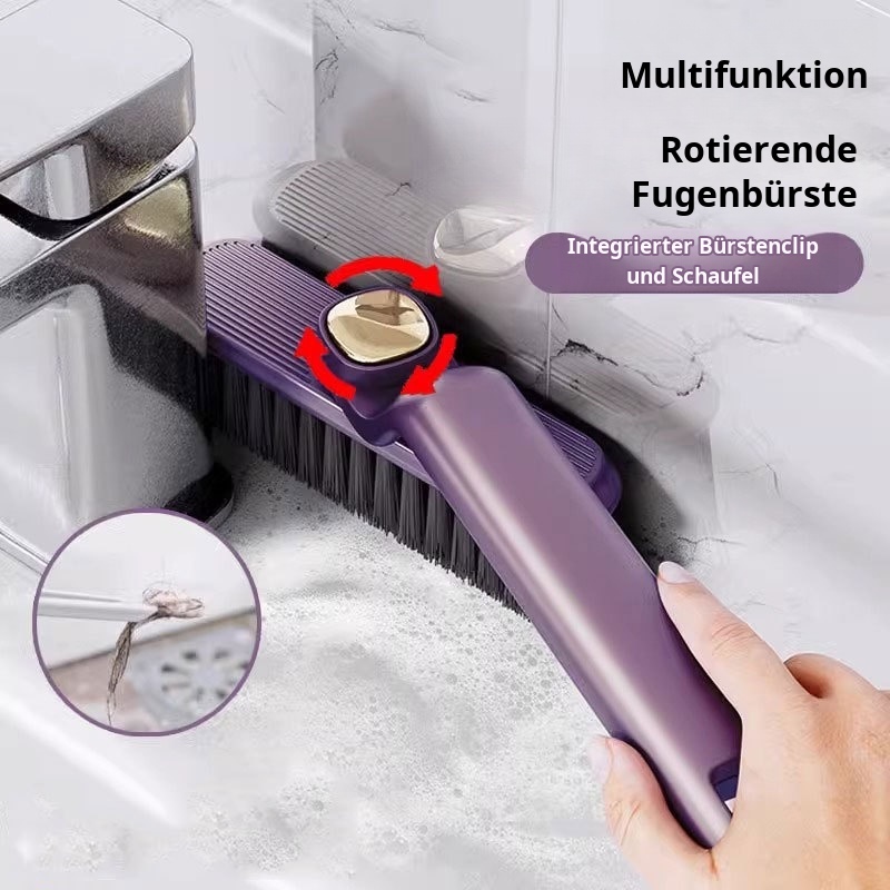Multifunktionale rotierende Reinigungsbürste 2-in-1 Fugenreinigungsbürste Wandbürste