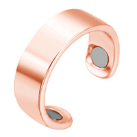 Ring Magnetische Gesundheit Ring Rose Gold Magnetische Öffnung Ring Gold Silber