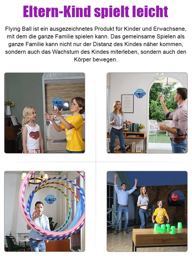 Intelligente schwebende Flugkugel