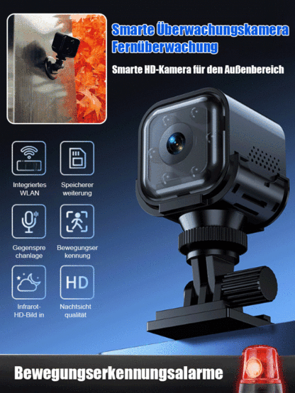 📷️Extrem unauffällige HD-Nachtsicht-Überwachungskamera. Kostenlose Testversion. Fernzugriff, 24/7-Überwachung.