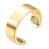 Ring Magnetische Gesundheit Ring Rose Gold Magnetische Öffnung Ring Gold Silber