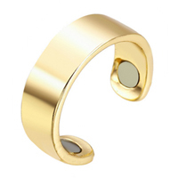 Ring Magnetische Gesundheit Ring Rose Gold Magnetische Öffnung Ring Gold Silber