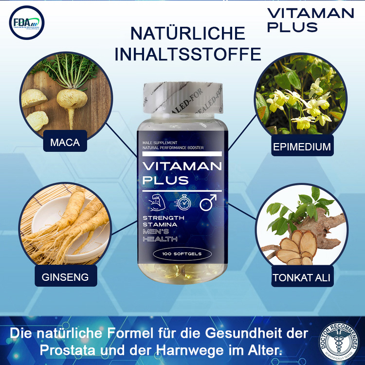 Herren-Vitamin-Fischöl