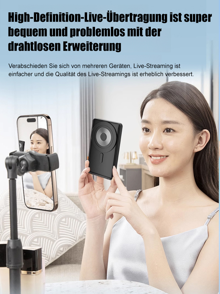 Kabelloser magnetischer mobiler Bildschirmprojektor, effizientes Büro und Unterhaltung