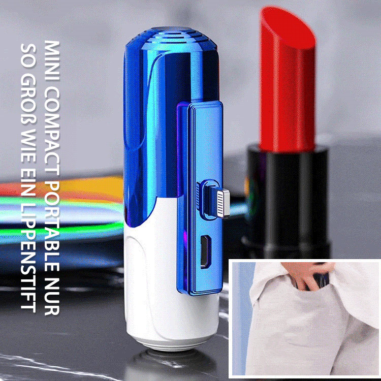 Tragbare Mini-Kapsel-Powerbank