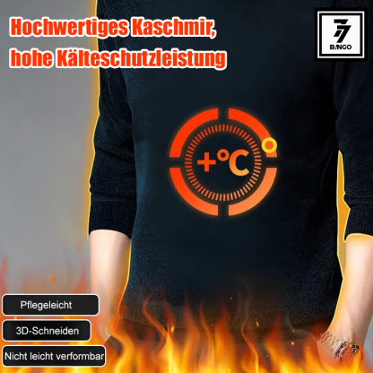 Warmer Chenille-Kaschmir-Pullover