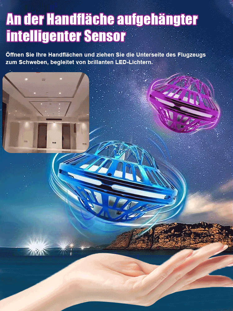 Intelligente schwebende Flugkugel
