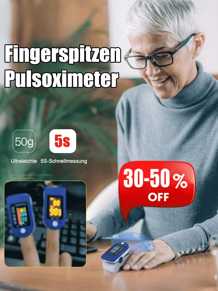 Fingerspitzen-Pulsoximeter