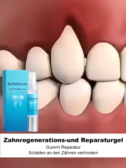 ✨Die ultimative Lösung für empfindliches Zahnfleisch: 🧴Zahnregenerierendes und reparierendes Gel! 🌿Formuliert mit natürlichen Pflanzenextrakten, 🩹repariert es zurückgehendes Zahnfleisch, 🛡️stärkt den Zahnschmelz und sorgt so für stärkere Zähne in nur 