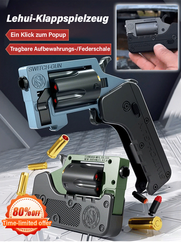 Klappbarer Revolverwerfer