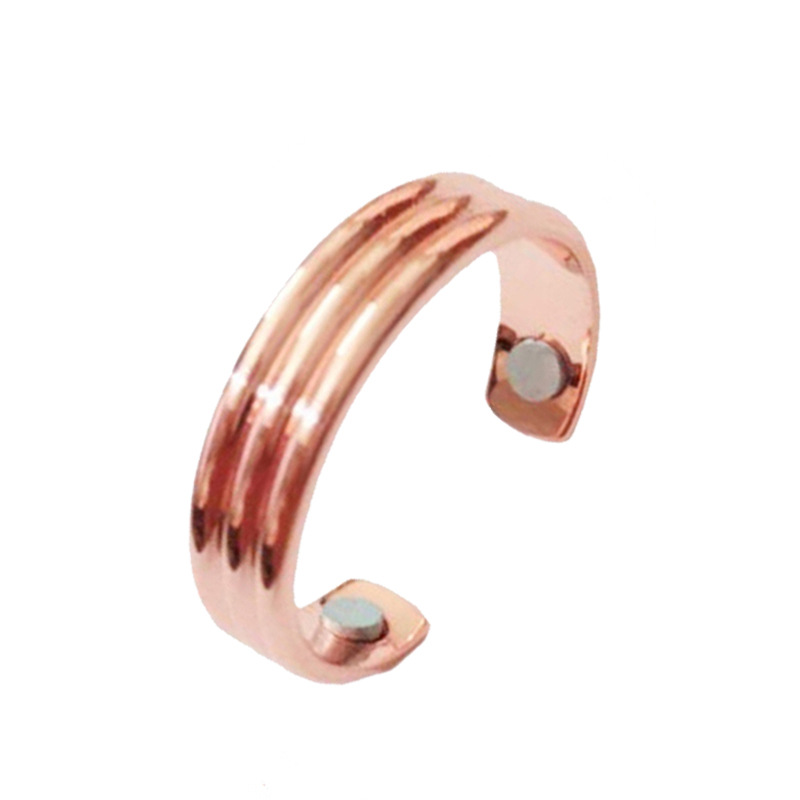 Ring Magnetische Gesundheit Ring Rose Gold Magnetische Öffnung Ring Gold Silber